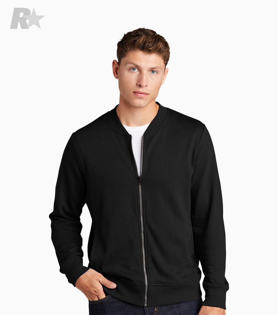 Lightweight French Terry Bomber