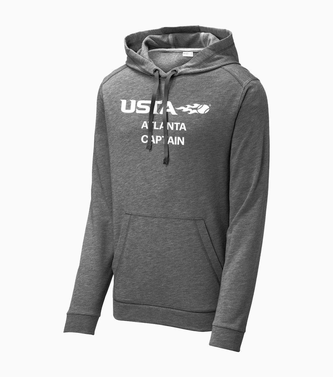 PosiCharge Tri-Blend Wicking Fleece Hooded Pullover