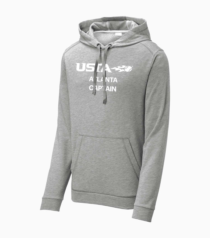 PosiCharge Tri-Blend Wicking Fleece Hooded Pullover