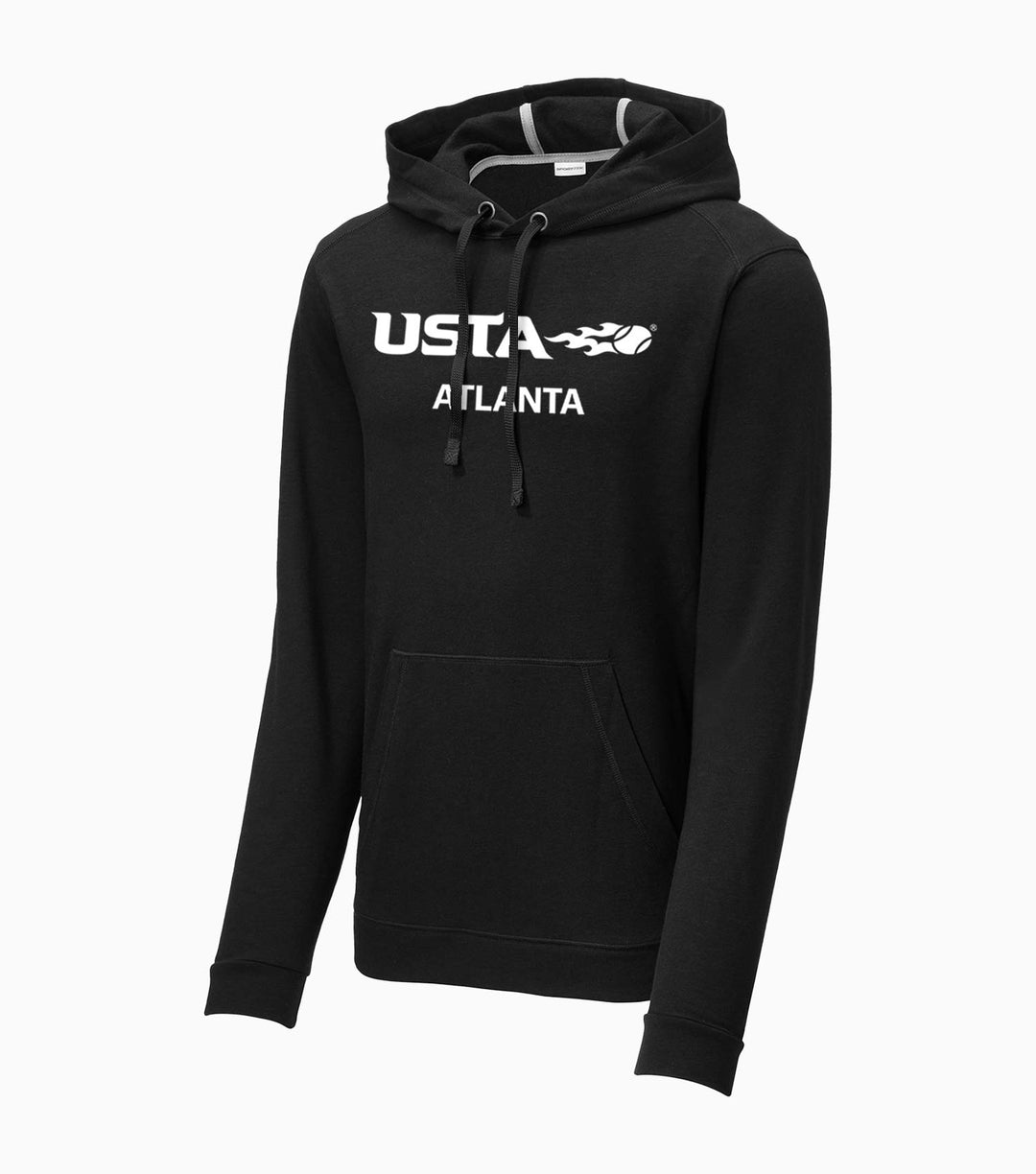 PosiCharge Tri-Blend Wicking Fleece Hooded Pullover