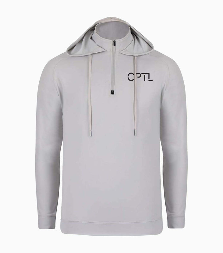 Vandyke Quarter-Zip Hooded Sweatshirt