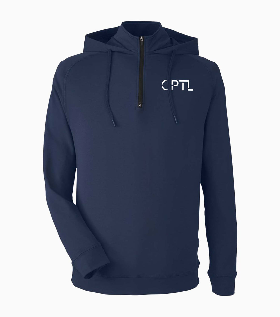 Vandyke Quarter-Zip Hooded Sweatshirt