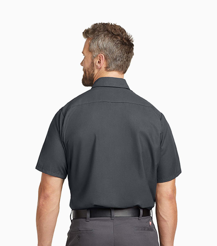 Short Sleeve Solid Ripstop Shirt
