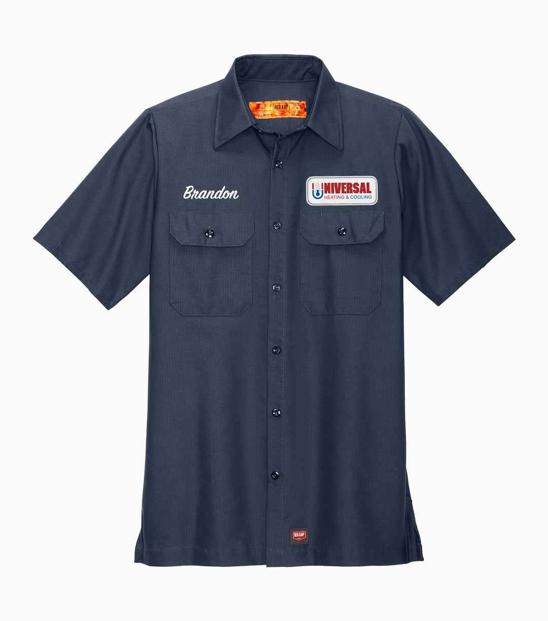 Short Sleeve Solid Ripstop Shirt