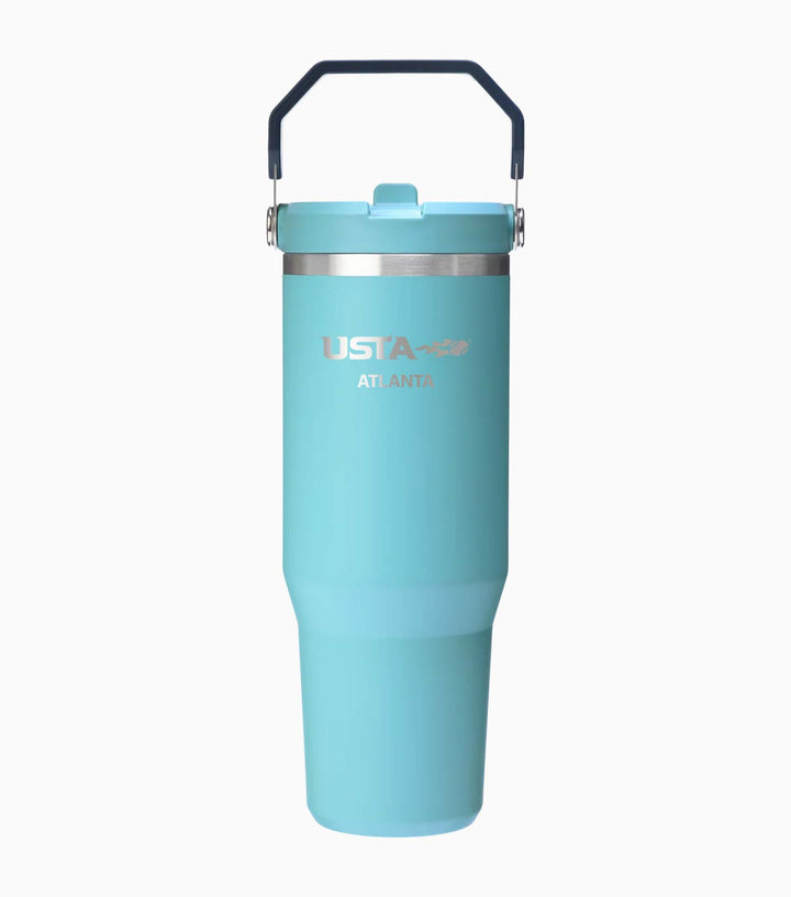 The IceFlow 30oz Flip Straw Tumbler