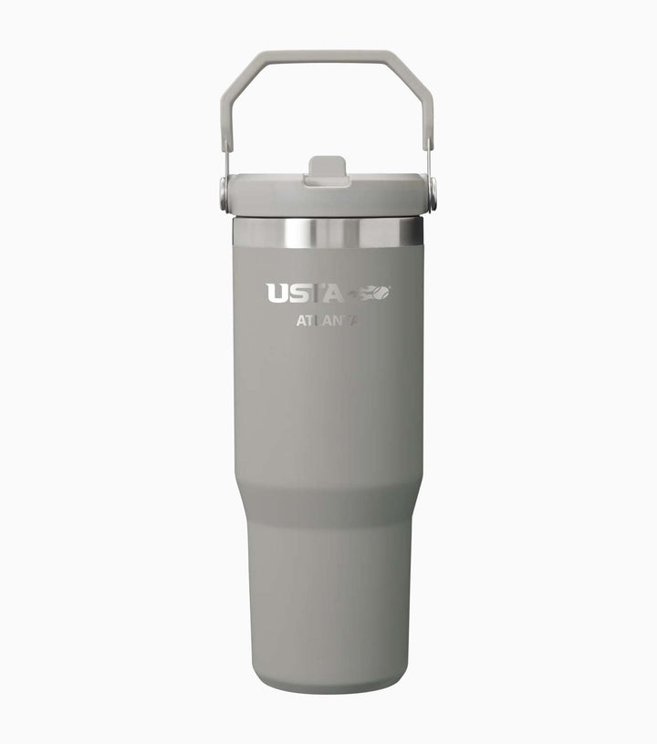 The IceFlow 30oz Flip Straw Tumbler