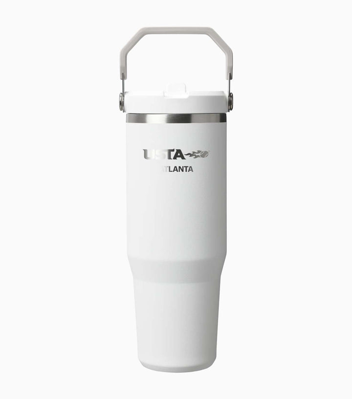 The IceFlow 30oz Flip Straw Tumbler