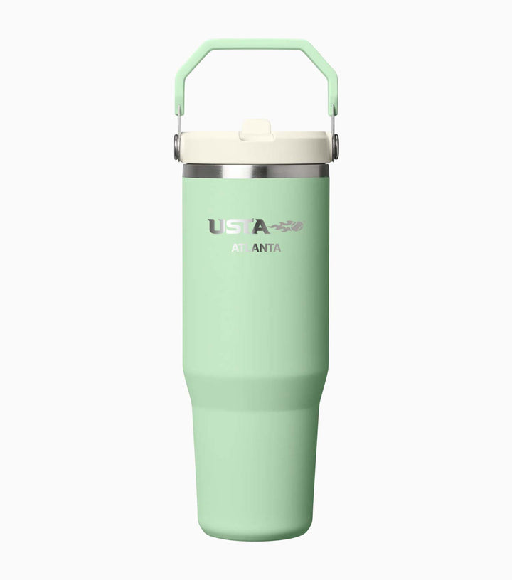 The IceFlow 30oz Flip Straw Tumbler