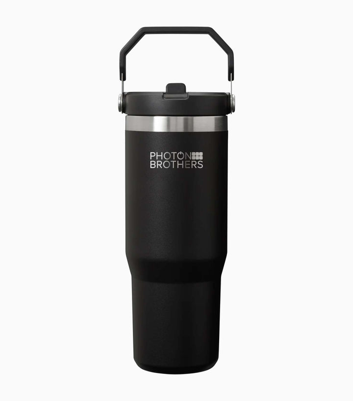 The IceFlow Flip Straw 30oz Tumbler