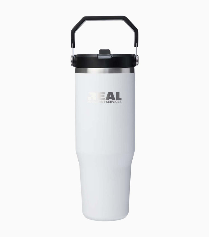 IceFlow Flip Straw 30oz Tumbler