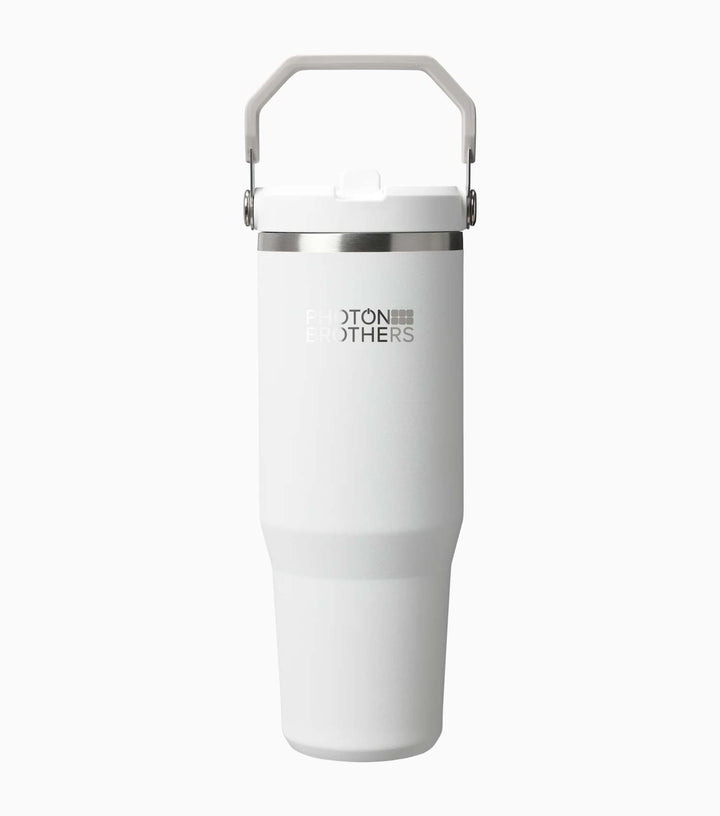 The IceFlow Flip Straw 30oz Tumbler
