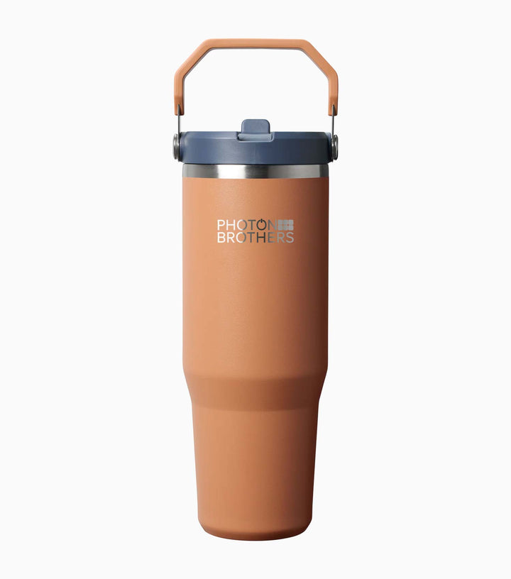 The IceFlow Flip Straw 30oz Tumbler