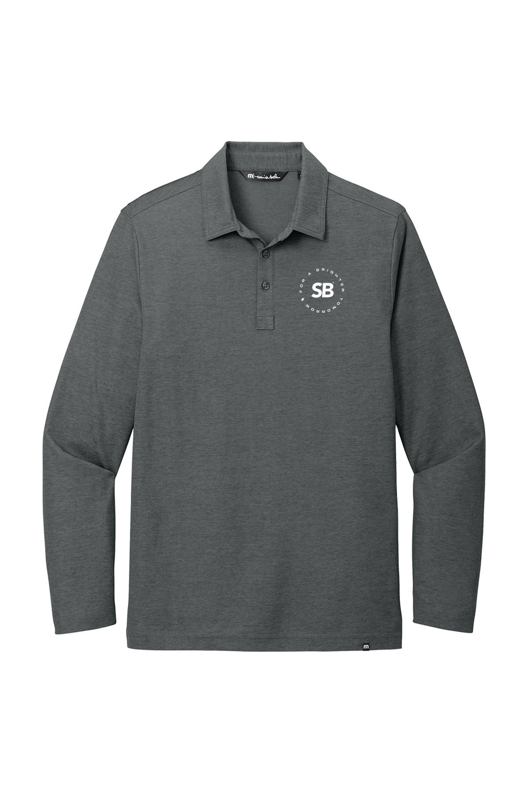 Oceanside Heather Long Sleeve Polo
