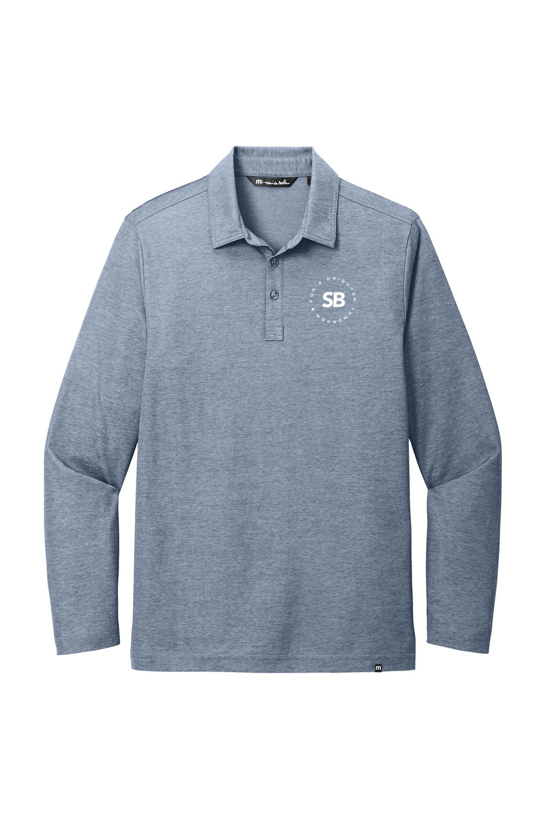 Oceanside Heather Long Sleeve Polo