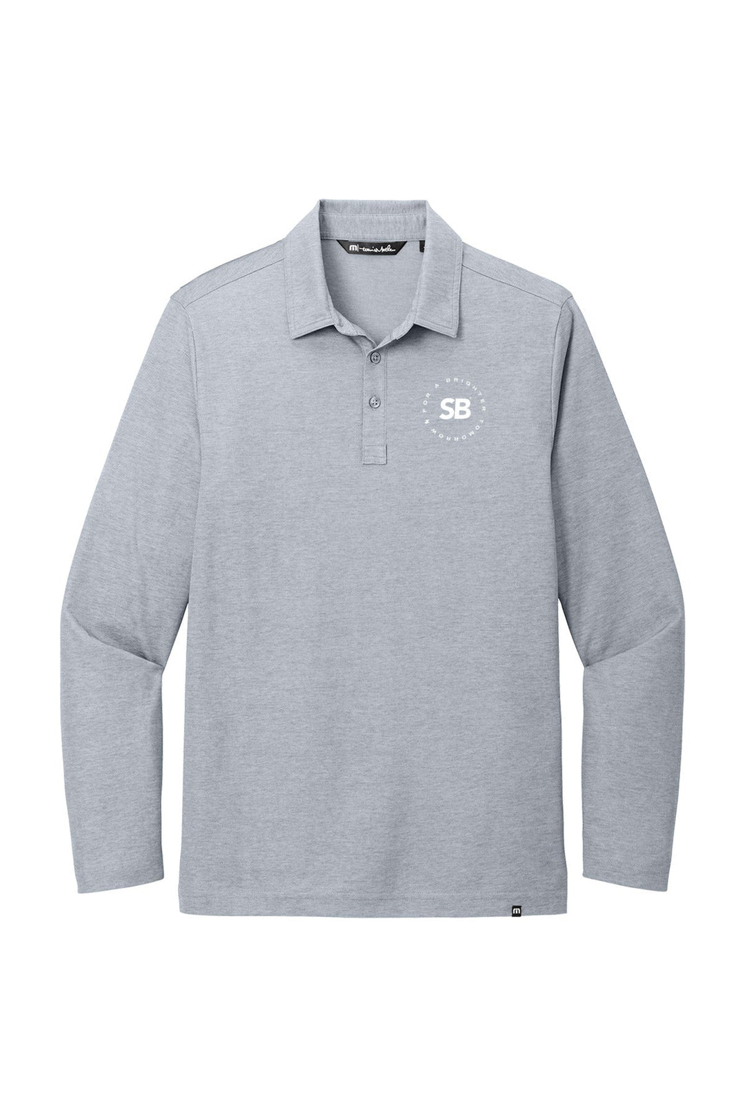 Oceanside Heather Long Sleeve Polo