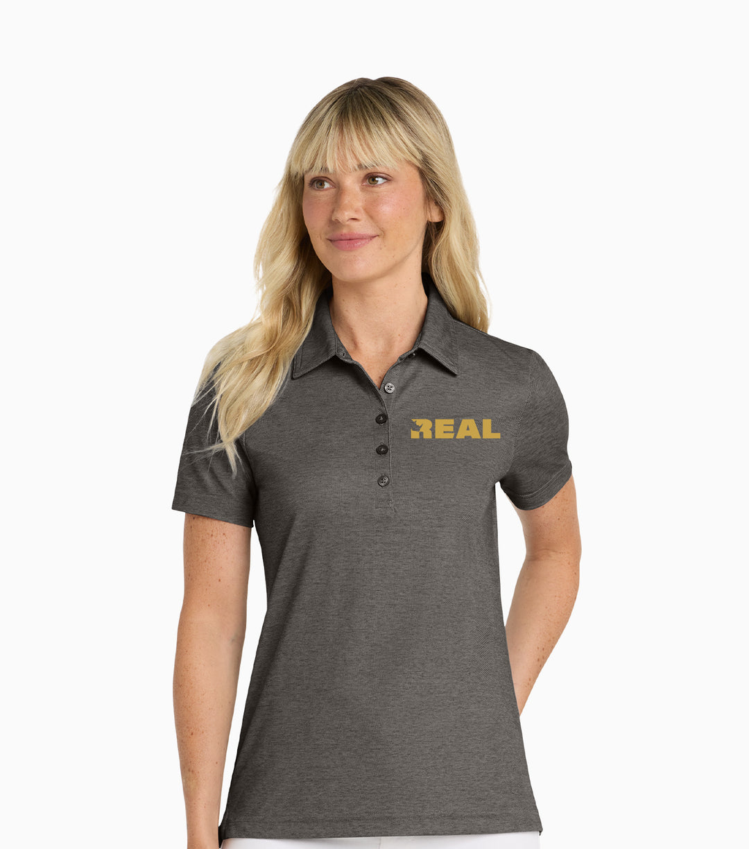 Ladies Oceanside Heather Polo
