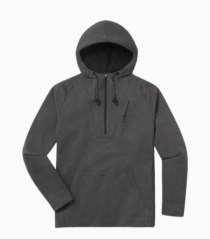 Crossover Half-Zip Hoodie