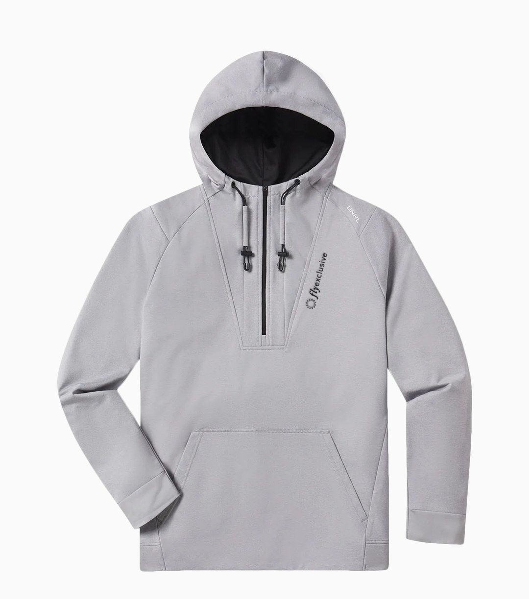 Crossover Half-Zip Hoodie