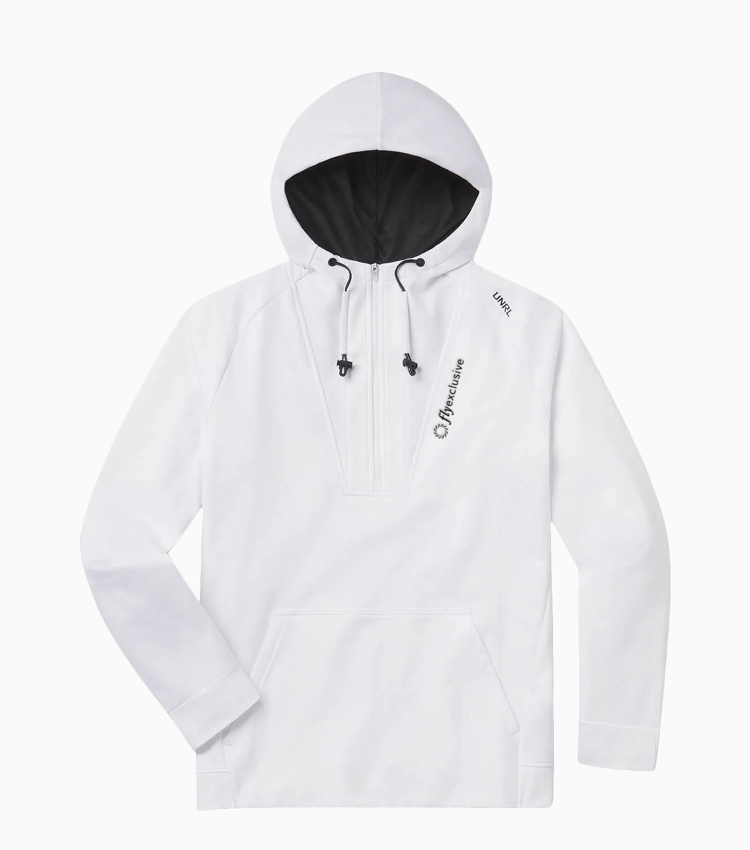 Crossover Half-Zip Hoodie