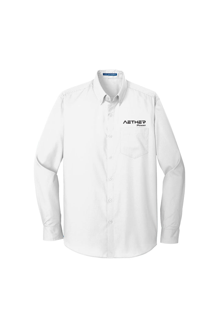 Long Sleeve Carefree Poplin Shirt