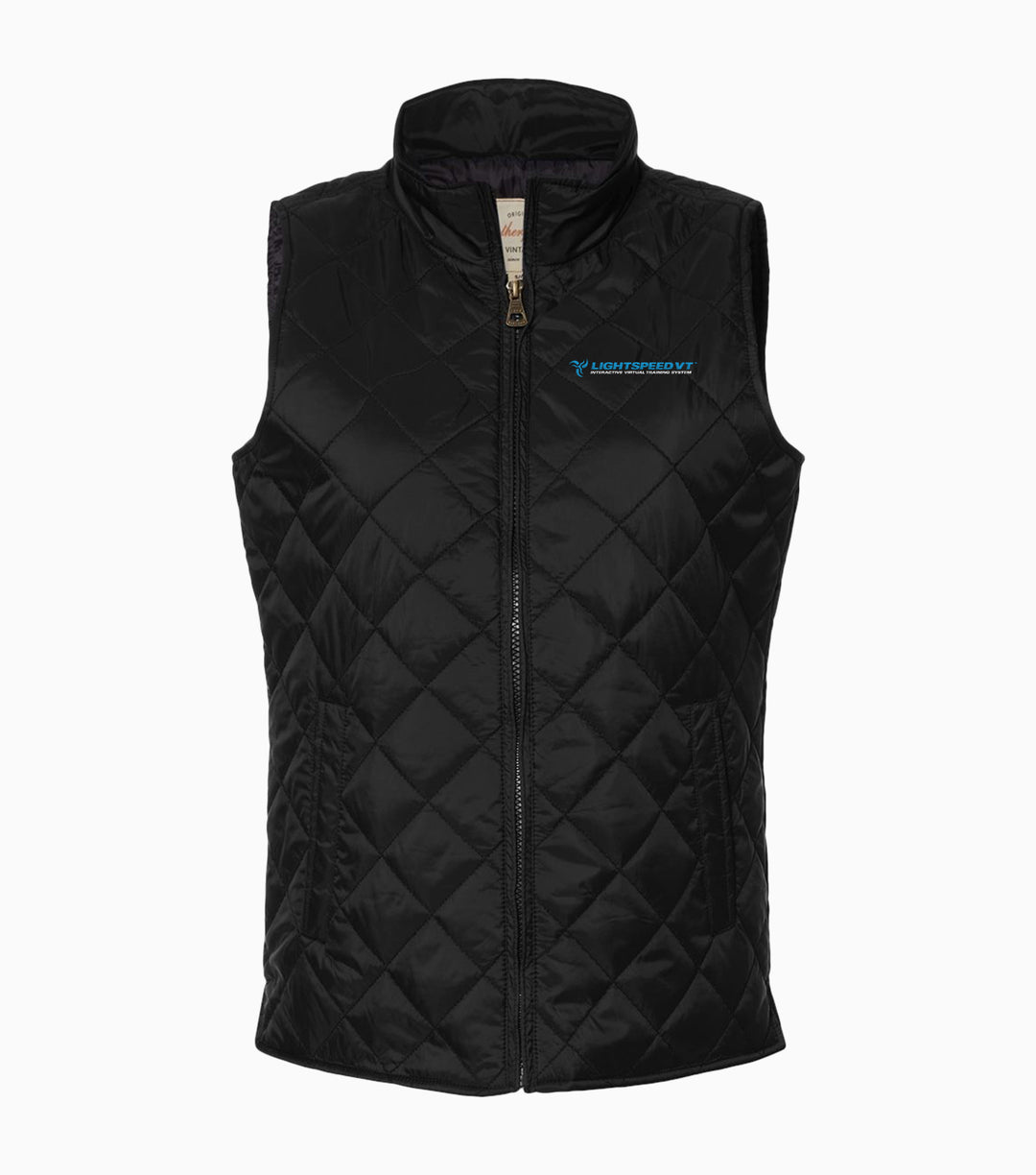 Ladies Vintage Diamond Quilted Vest