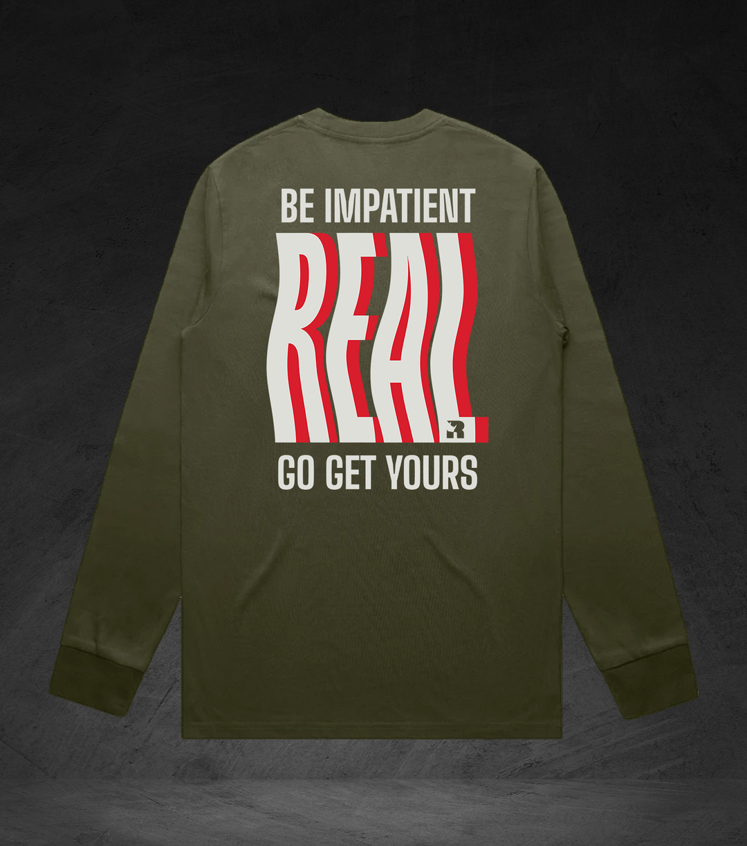 BE IMPATIENT LS Tee