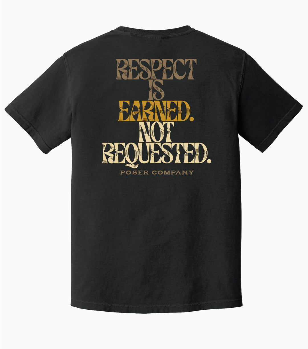 RESPECT IS EARNED. NOT REQUESTED