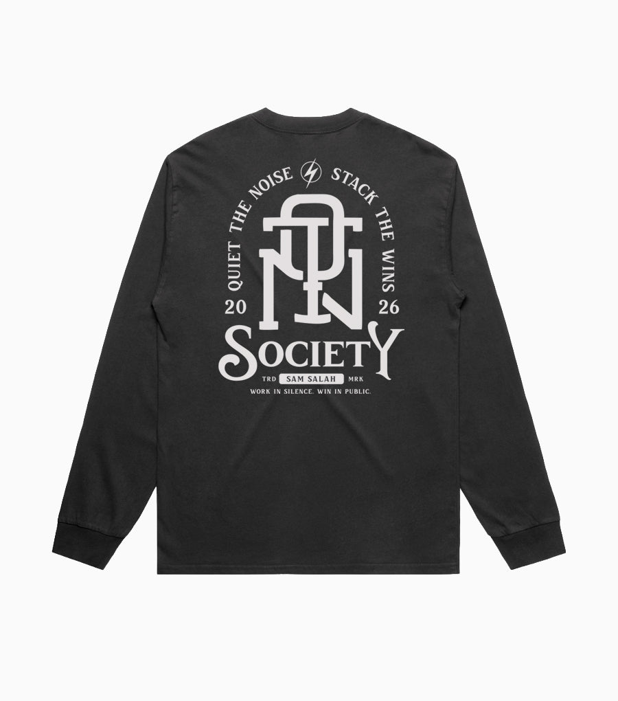 Heavy Faded LS Tee | QTN