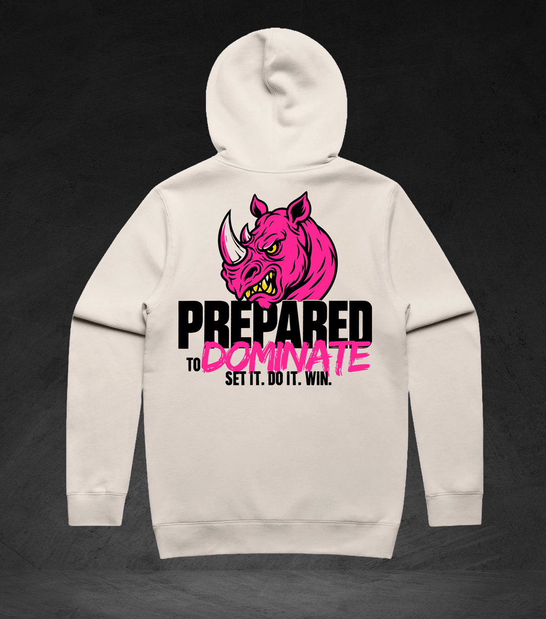 PREPARED TO DOMINATE HOOD