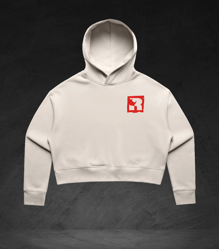 GET WHAT YOU TOLERATE - Women's Crop Hood
