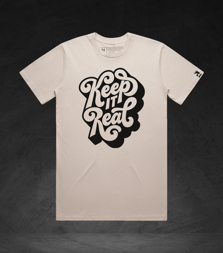 KEET IT REAL - Typography Tee