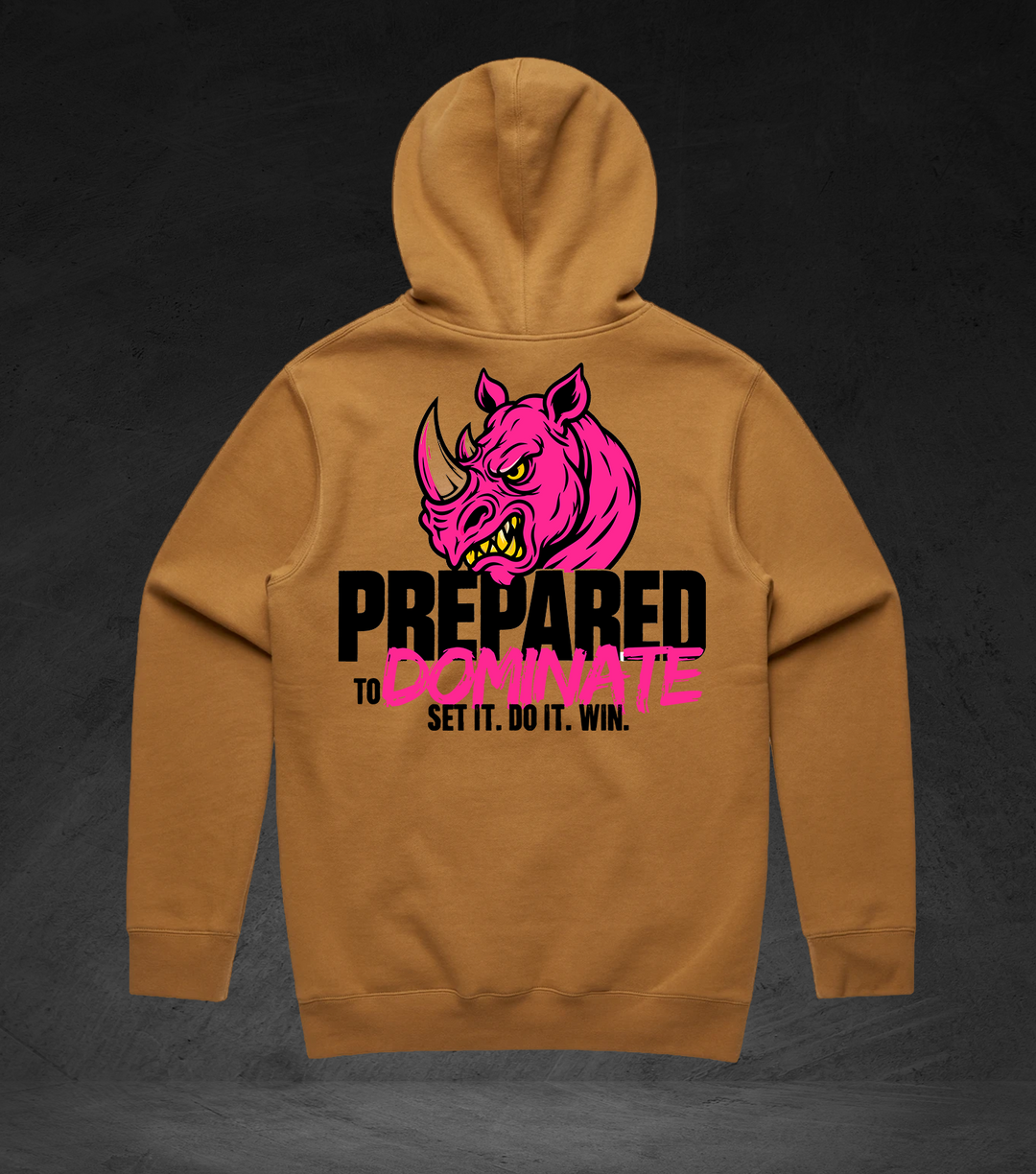 PREPARED TO DOMINATE HOOD