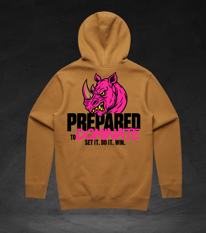 PREPARED TO DOMINATE HOOD