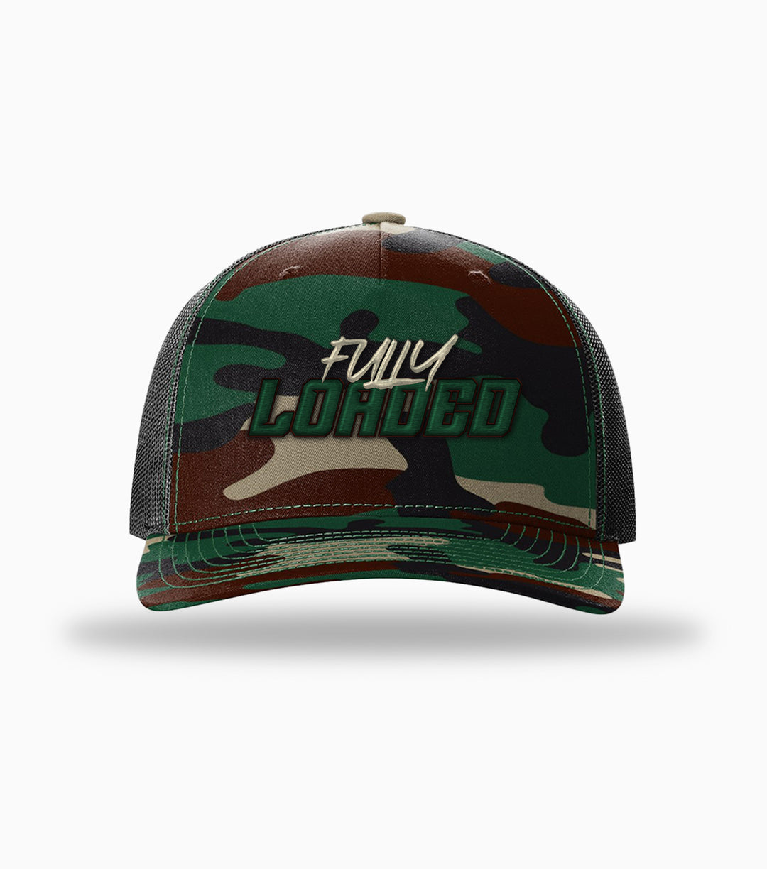 Printed Five-Panel Trucker