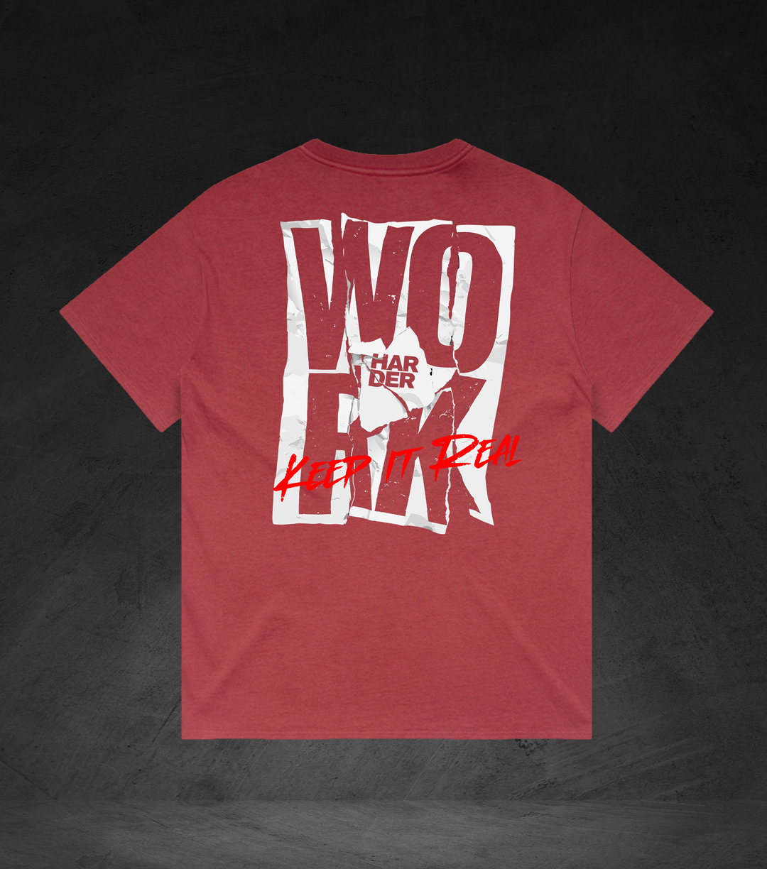 WORK HARDER - Faded Heavyweight