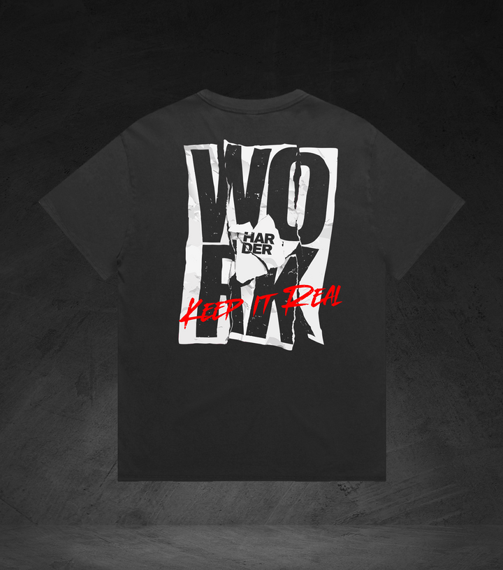 WORK HARDER - Faded Heavyweight