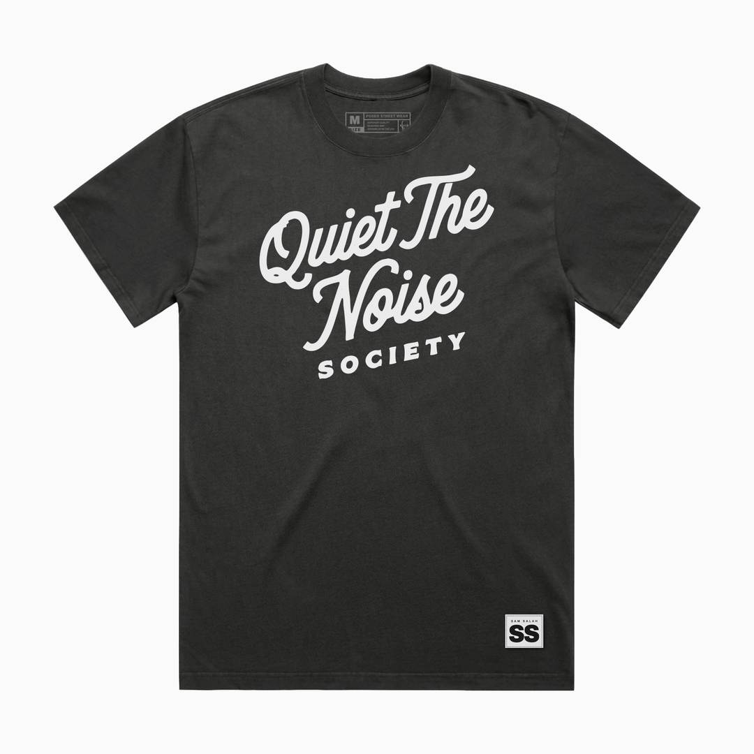 QUIET THE NOISE SOCIETY | FADED TEE