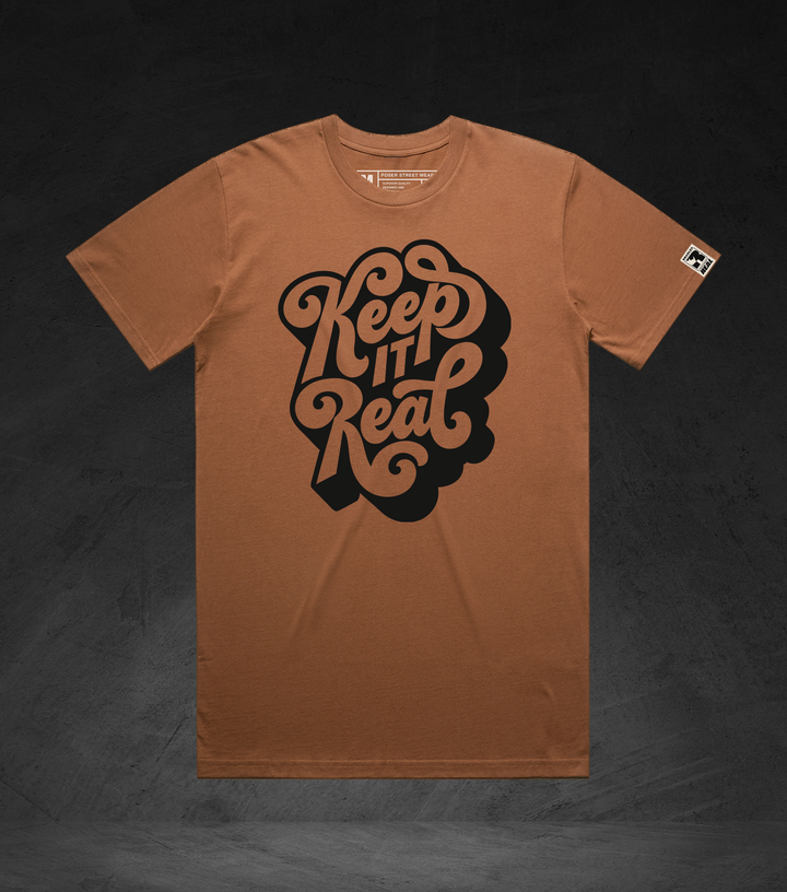 KEET IT REAL - Typography Tee