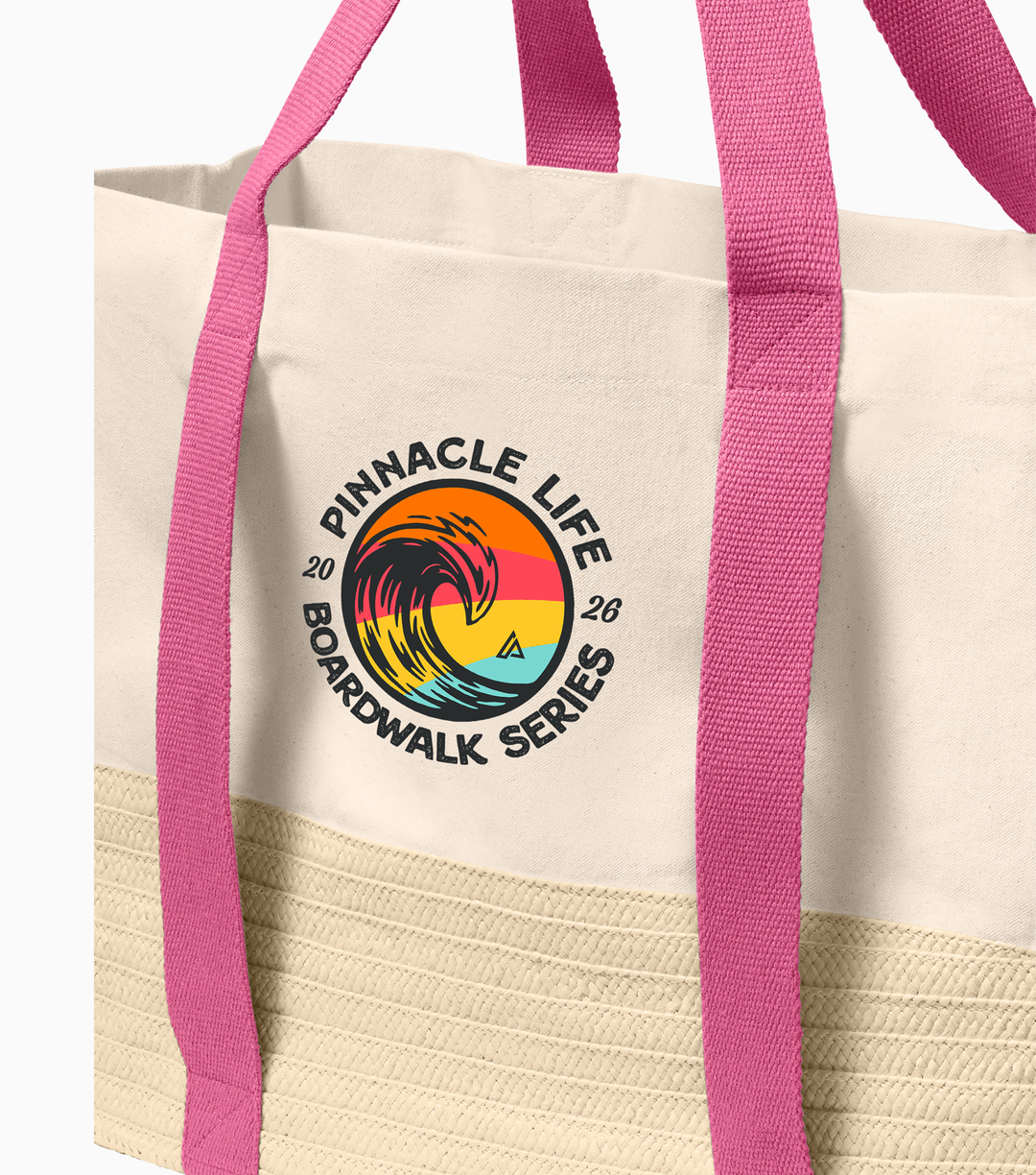 Straw Boardwalk Tote