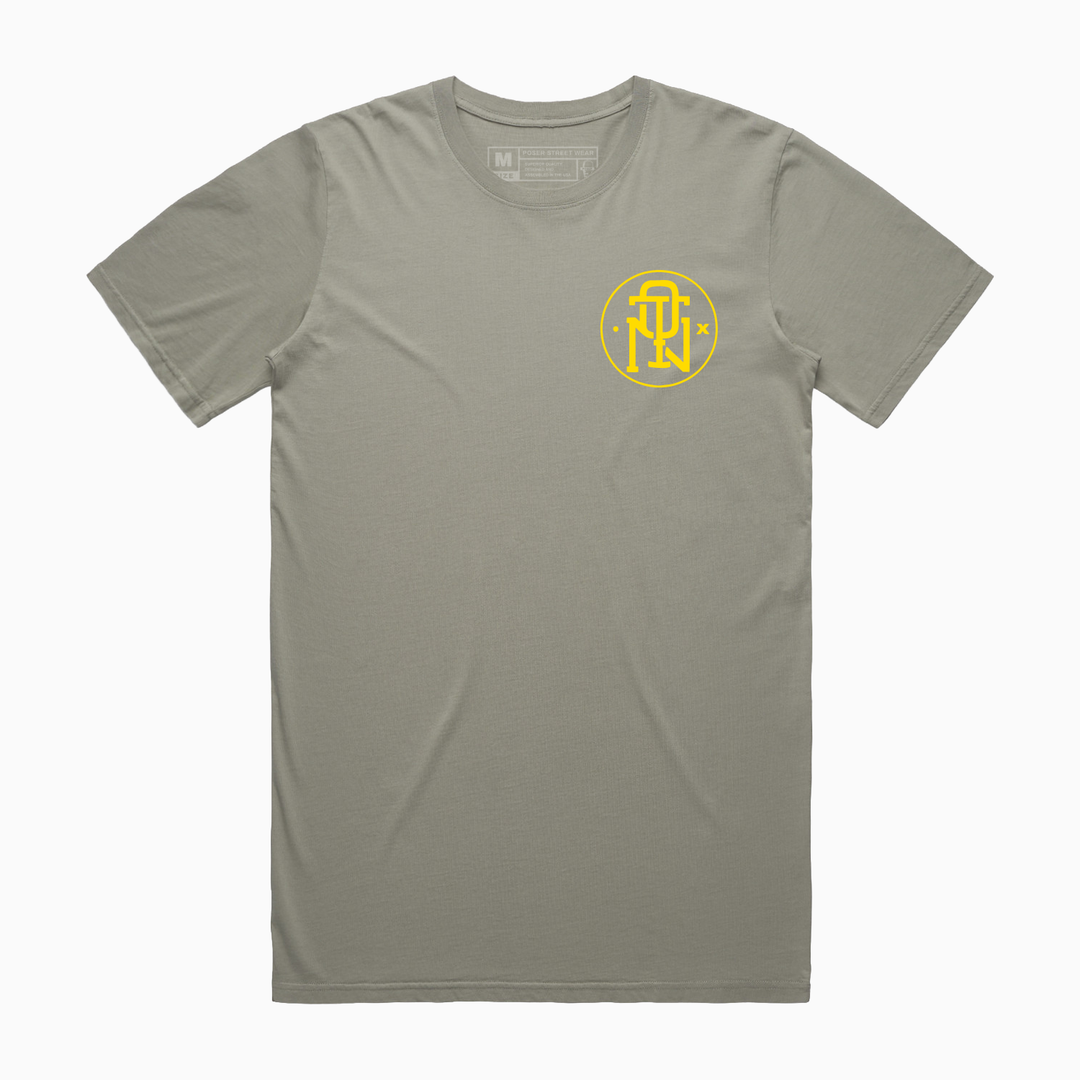 QUIET THE NOISE SOCIETY | BOLD YELLOW PRINT
