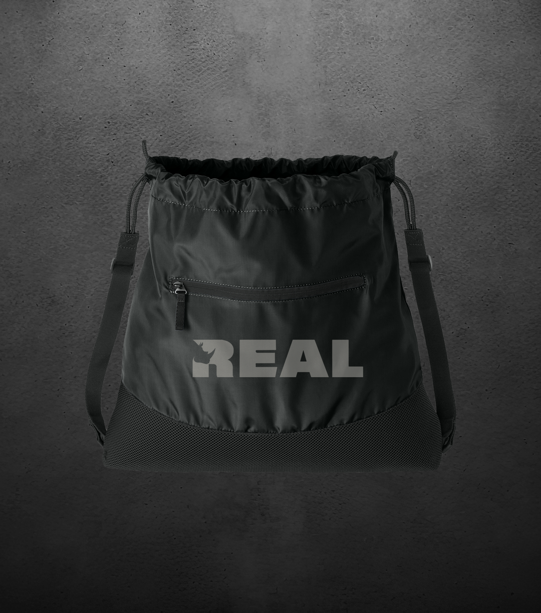 REAL Mesh Pocket Cinch Bag