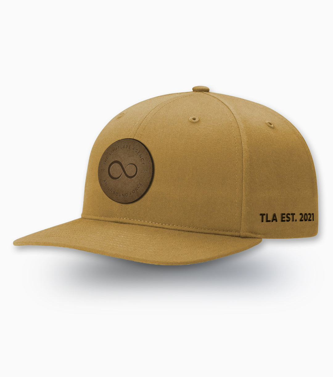 Solid Twill Trucker // Leather Patch