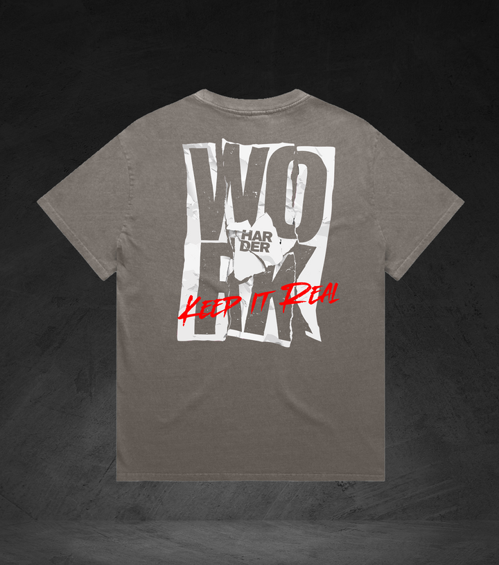 WORK HARDER - Faded Heavyweight