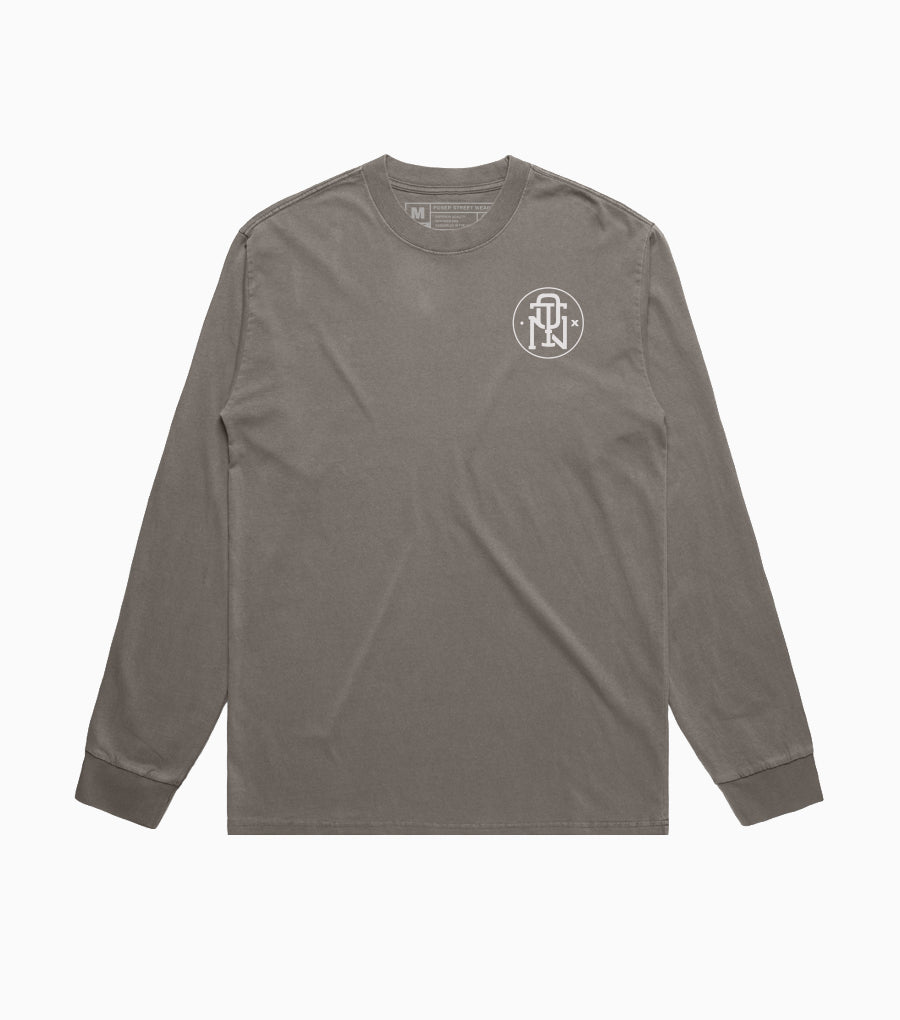 Heavy Faded LS Tee | QTN