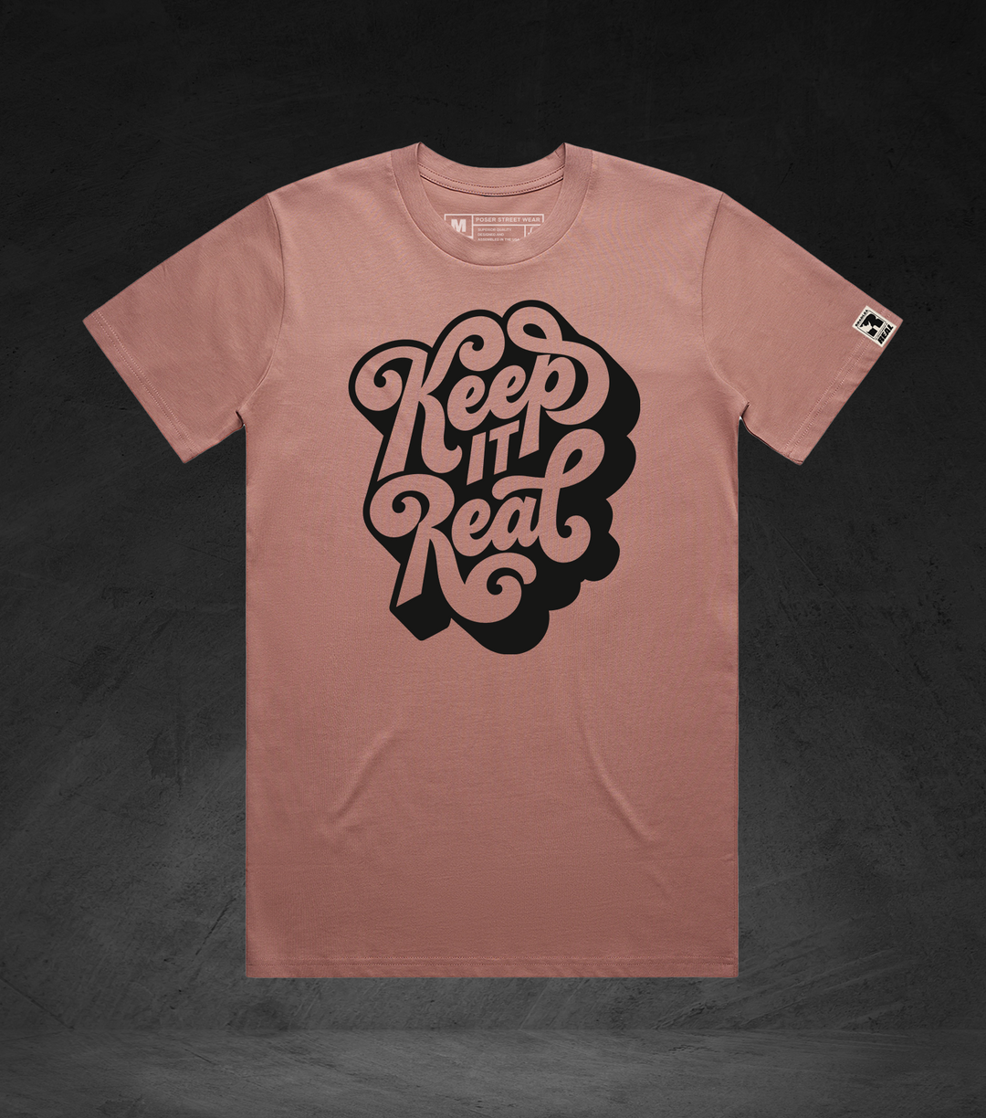 KEET IT REAL - Typography Tee