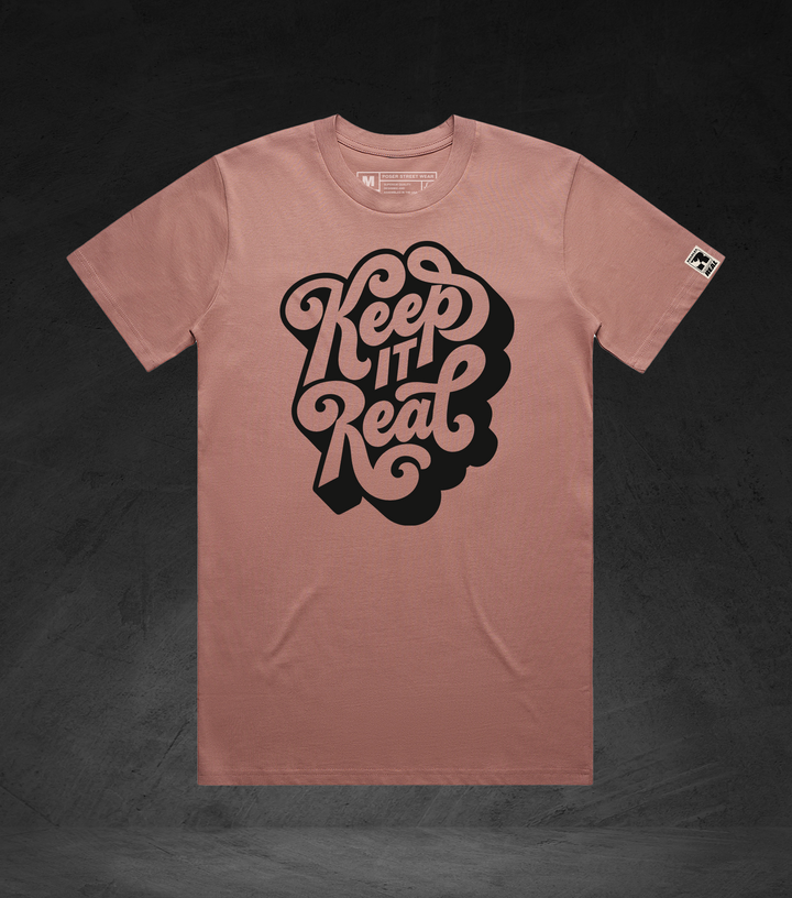 KEET IT REAL - Typography Tee
