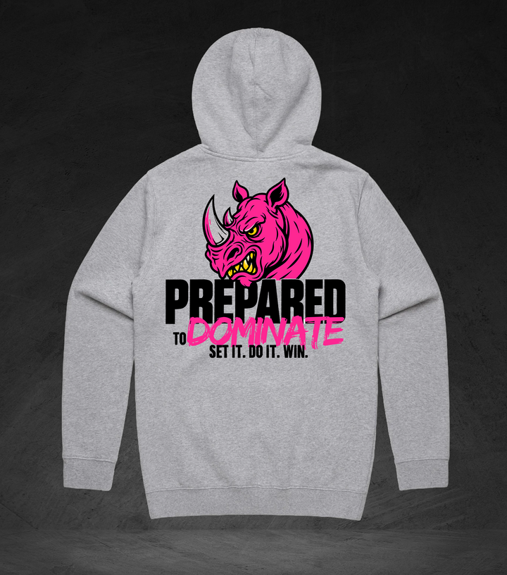 PREPARED TO DOMINATE HOOD