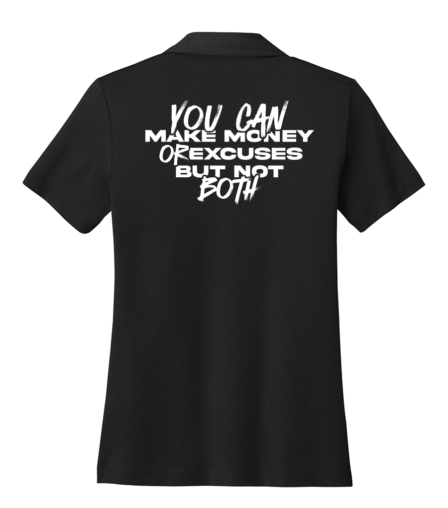 Ladies Glenview Solid Polo - No Excuses