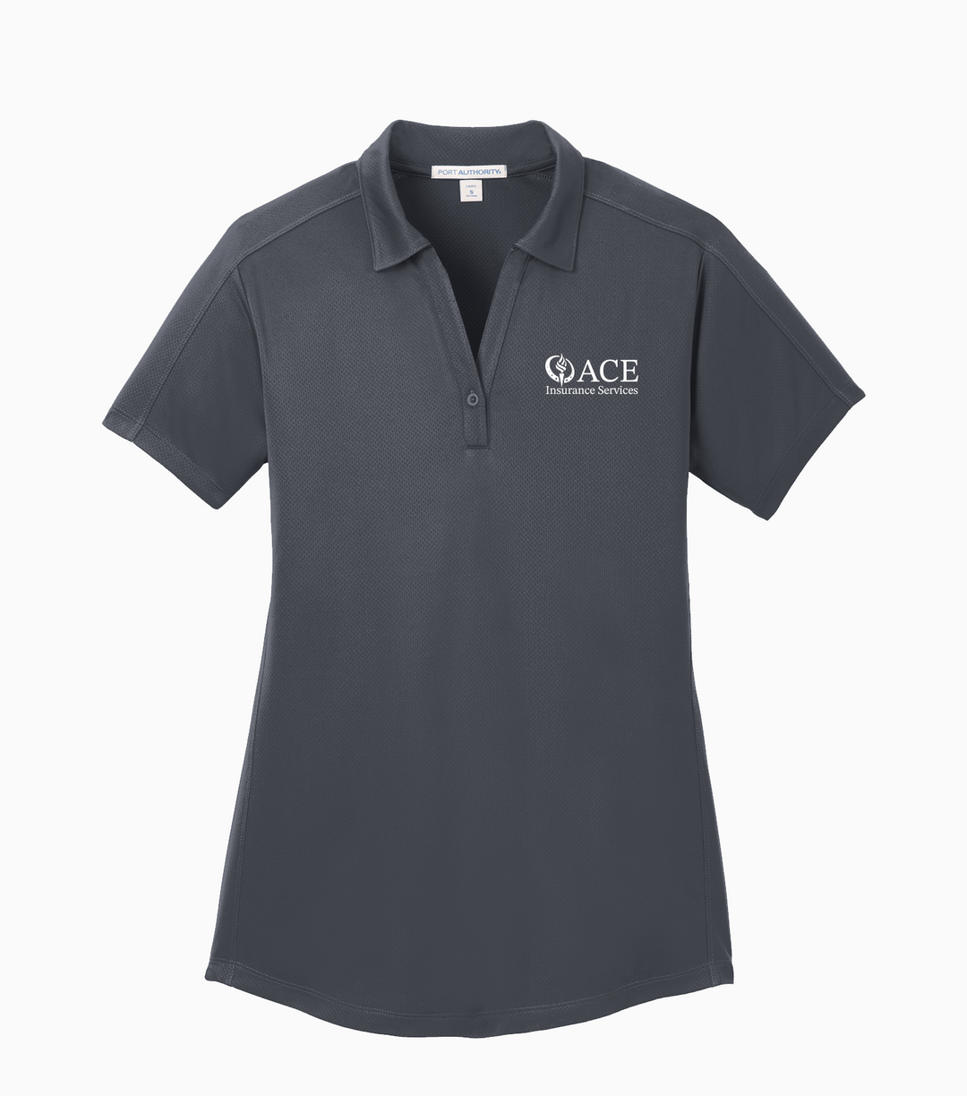Ladies Diamond Jacquard Polo