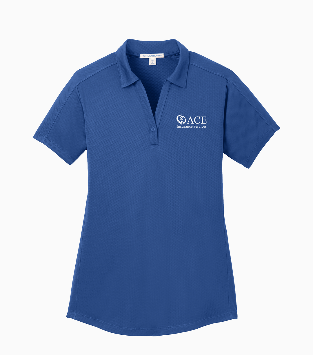 Ladies Diamond Jacquard Polo